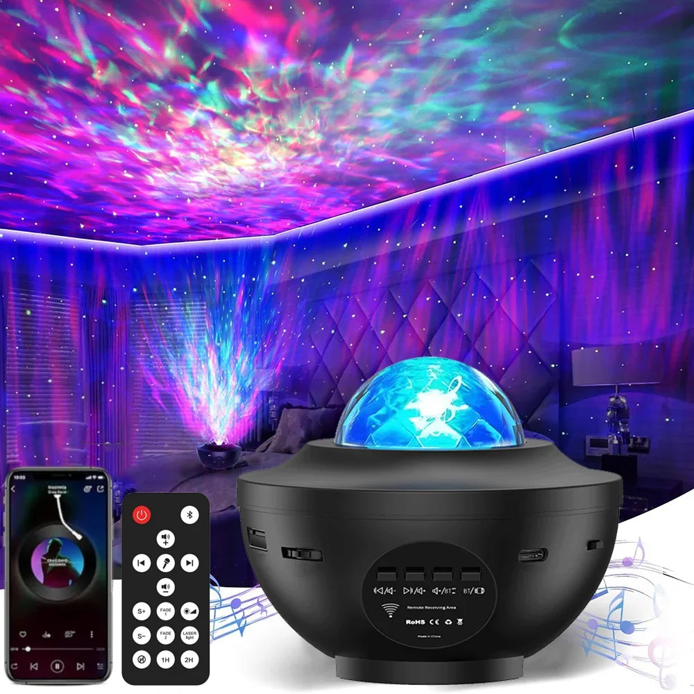 LED Ocean Wave Night Light