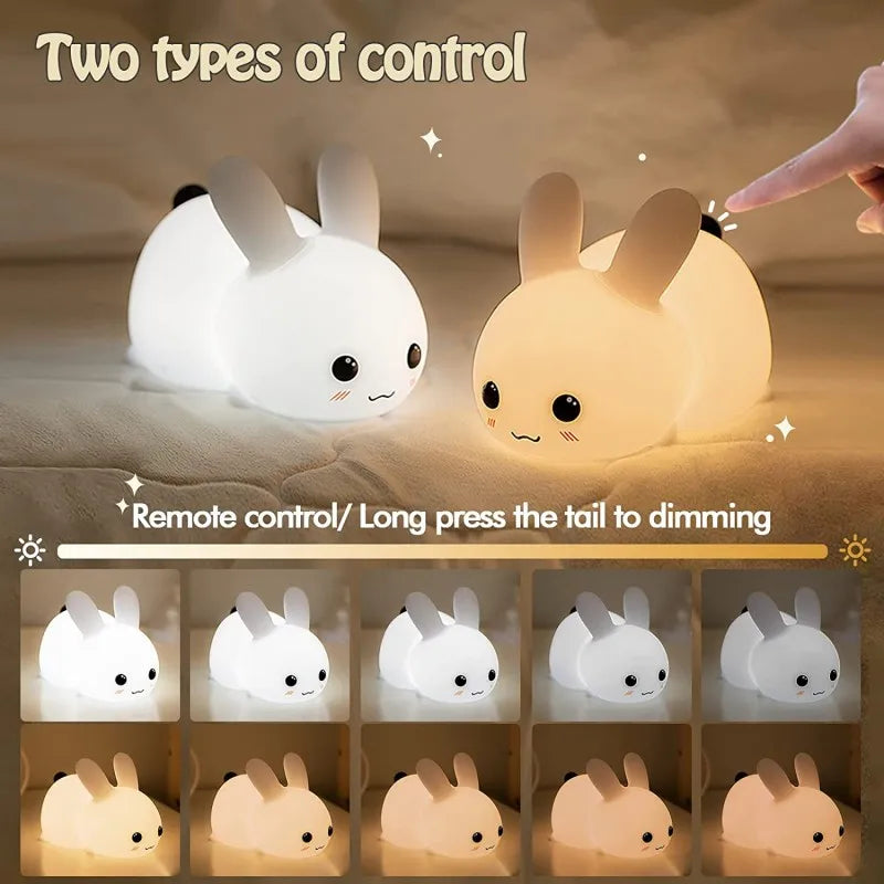 LED Rabbit Night Light