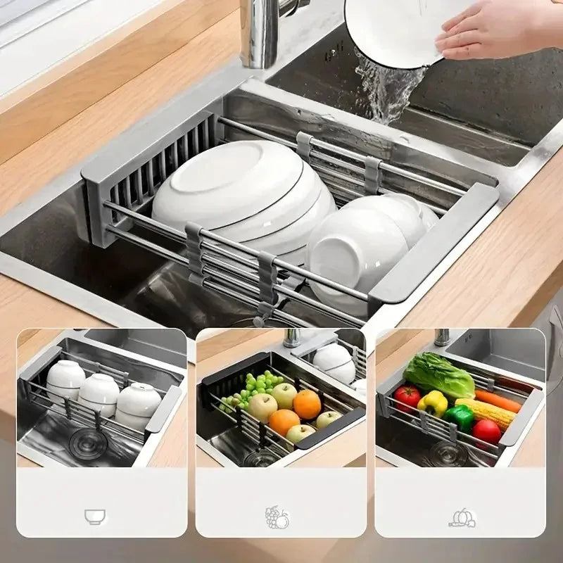 Kitchen Sink Drain Rack