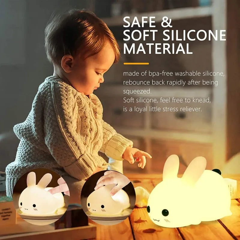 LED Rabbit Night Light