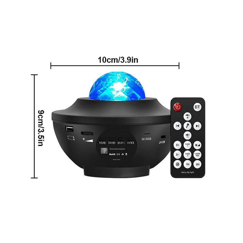 LED Ocean Wave Night Light