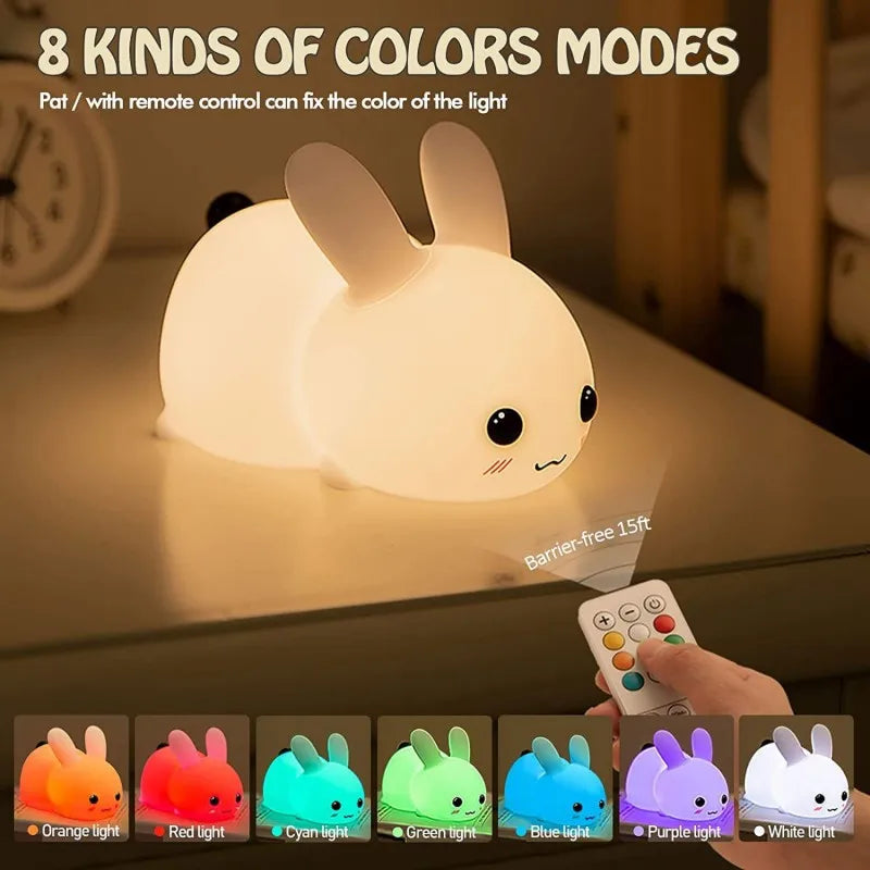 LED Rabbit Night Light