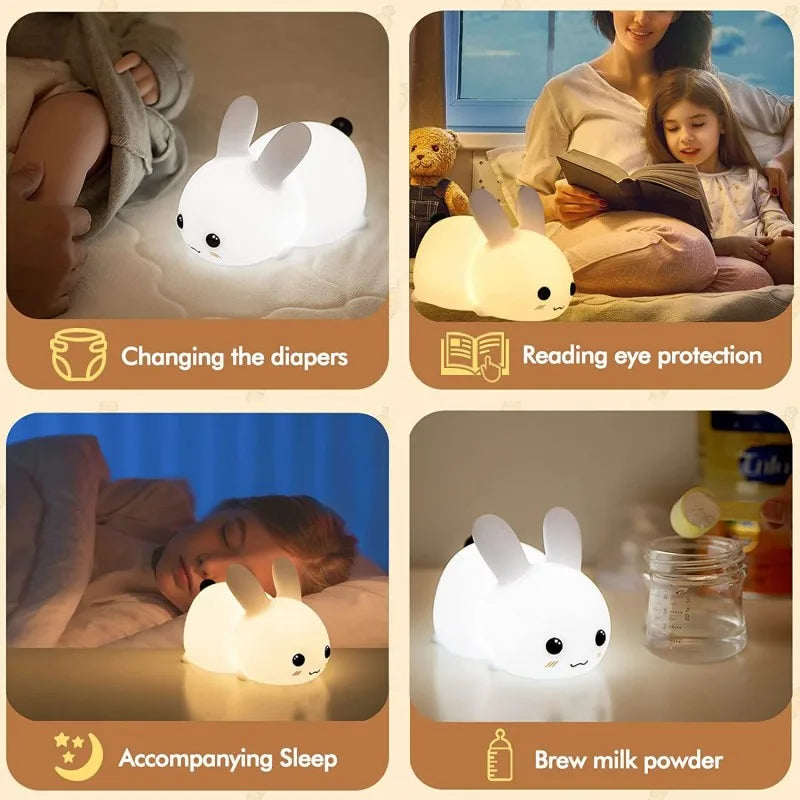 LED Rabbit Night Light